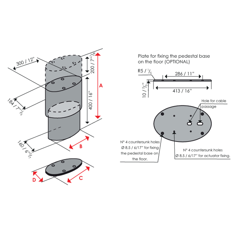 Seat base 6698